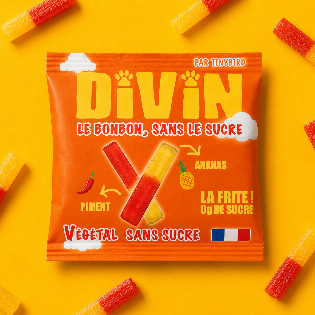 FRITES SANS SUCRES - ANANAS/PIMENT 🌶️
