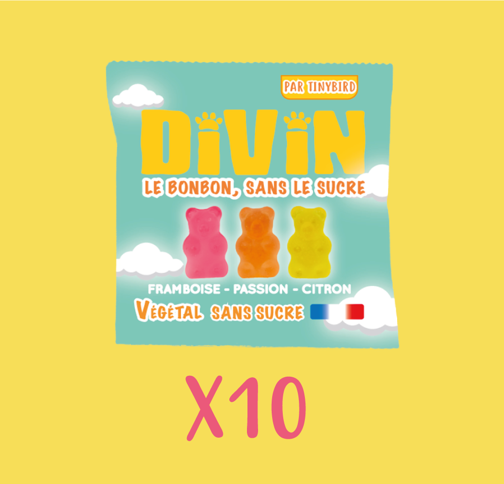 Pack sans sucres DIVIN classique