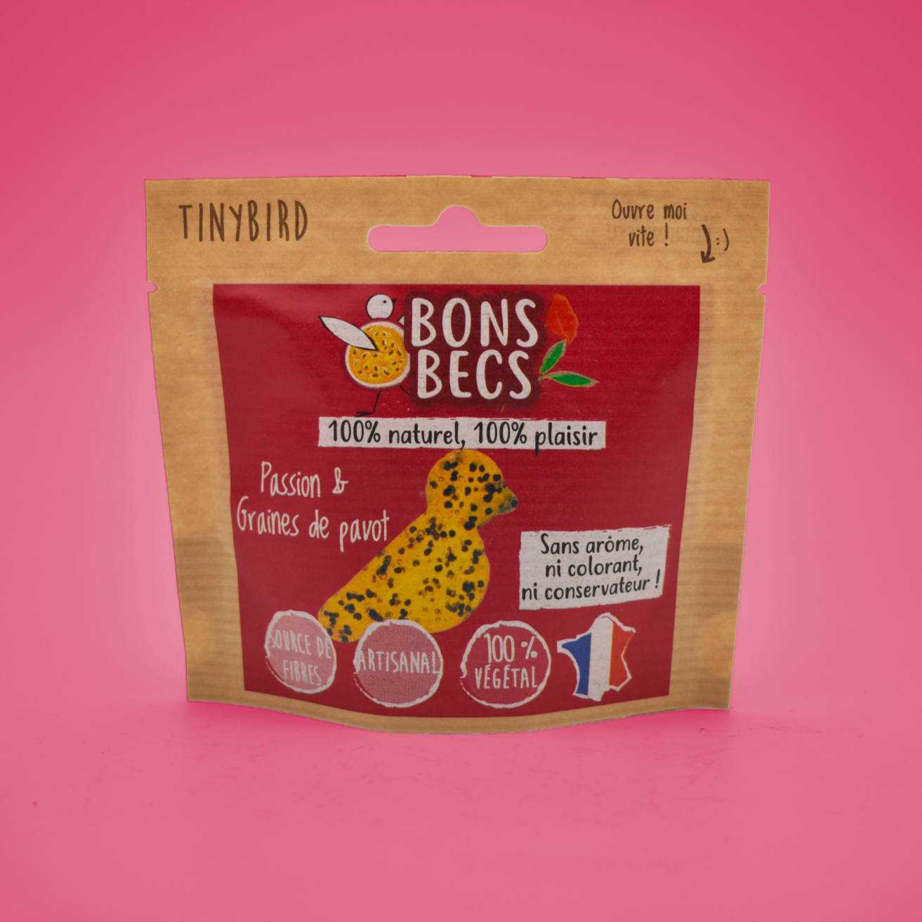 BonsBecs Fruit de la passion et graines de pavot