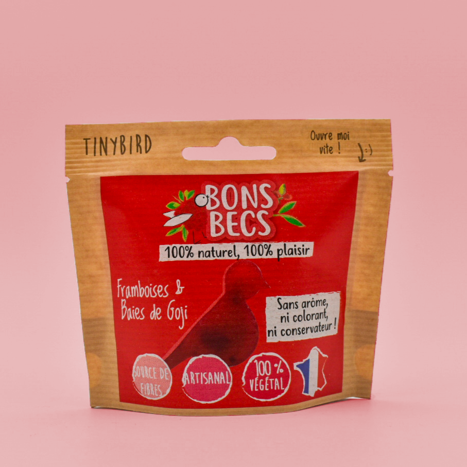 BonsBecs Framboises et baies de goji