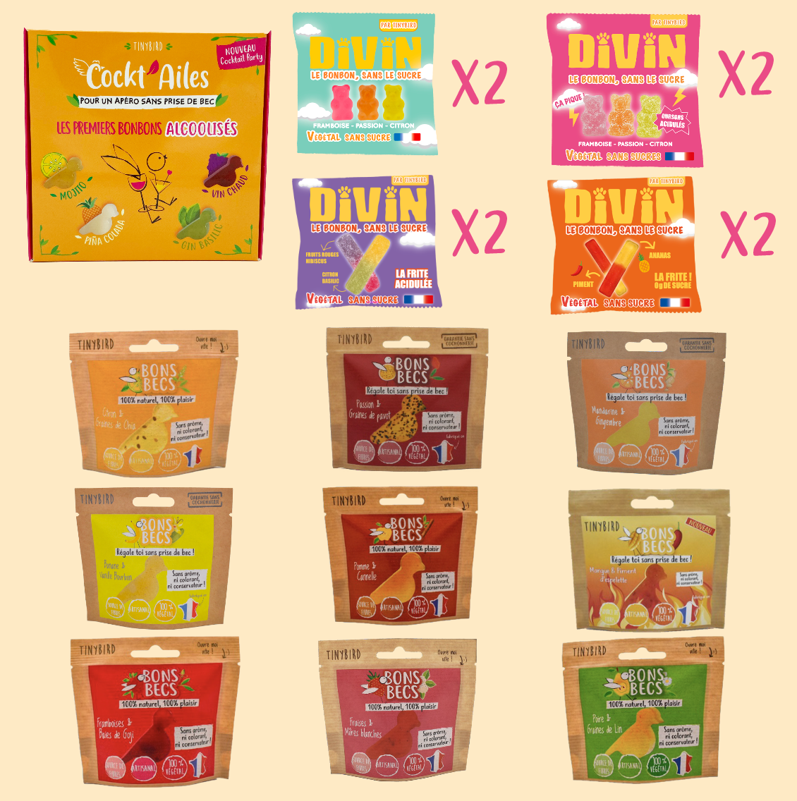 Pack Tutti Frutti