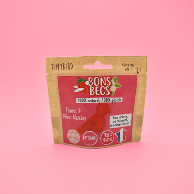 BonsBecs Fraises et mûres blanches 🍓